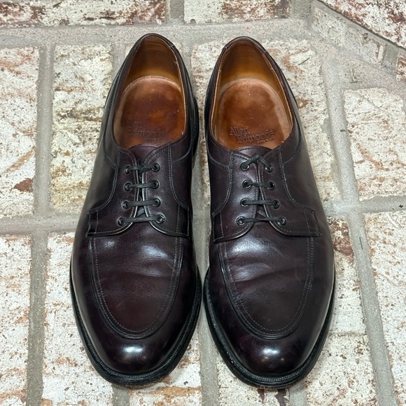 Allen Edmonds Colfax Dark Brown Leather Oxfords Lace Up Size 11.5 - Picture 4 of 11
